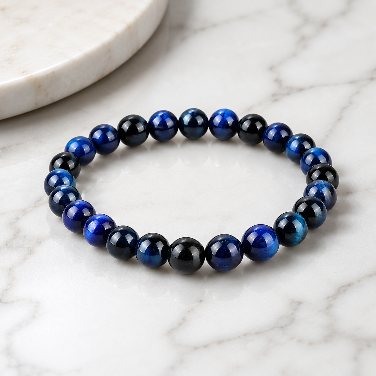 Blue Tiger Eye Bracelet 3