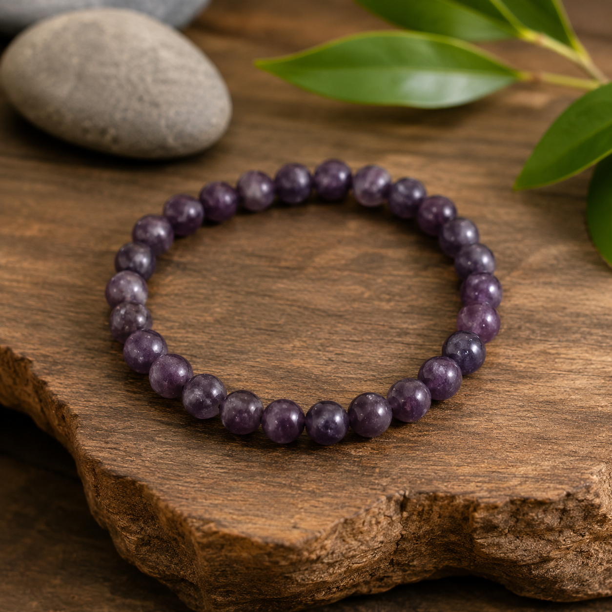 Lepidolite Crystal Bracelet 3
