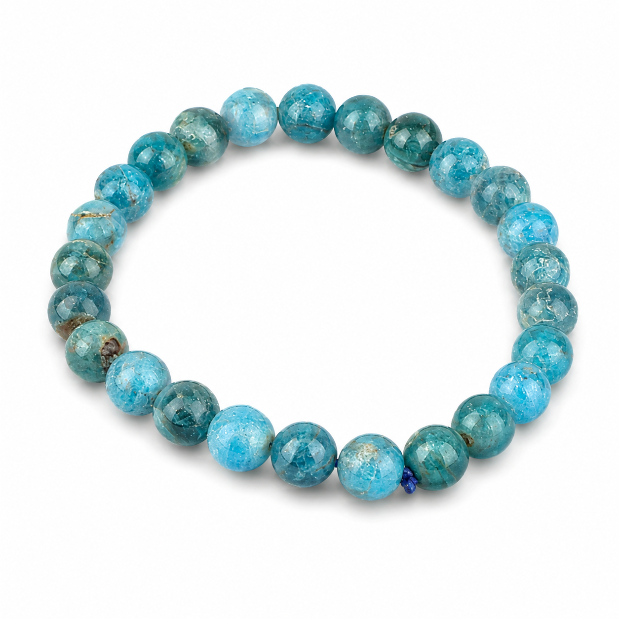 Blue Apatite Crystal Bracelets