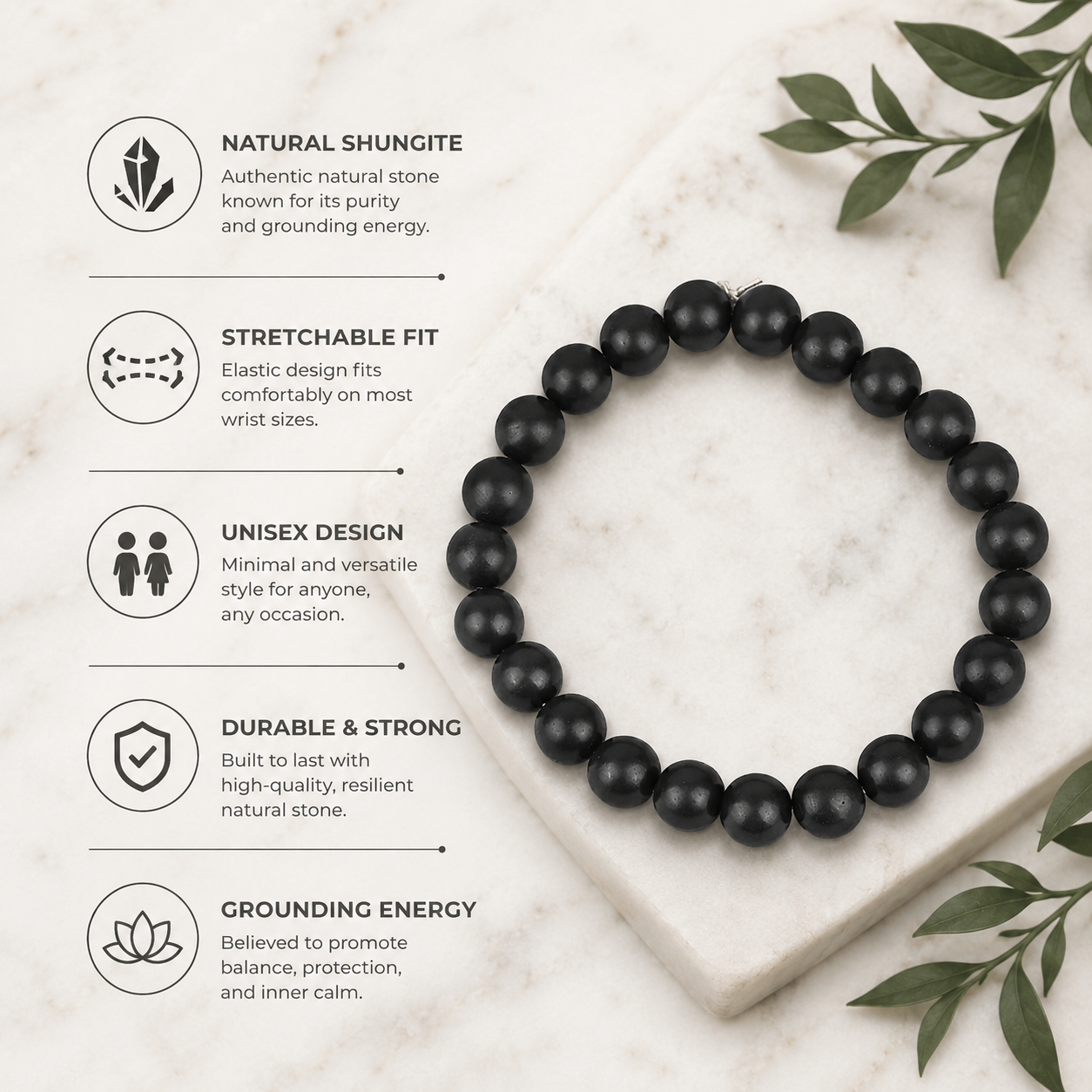 Shungite Crystal Bracelet 4