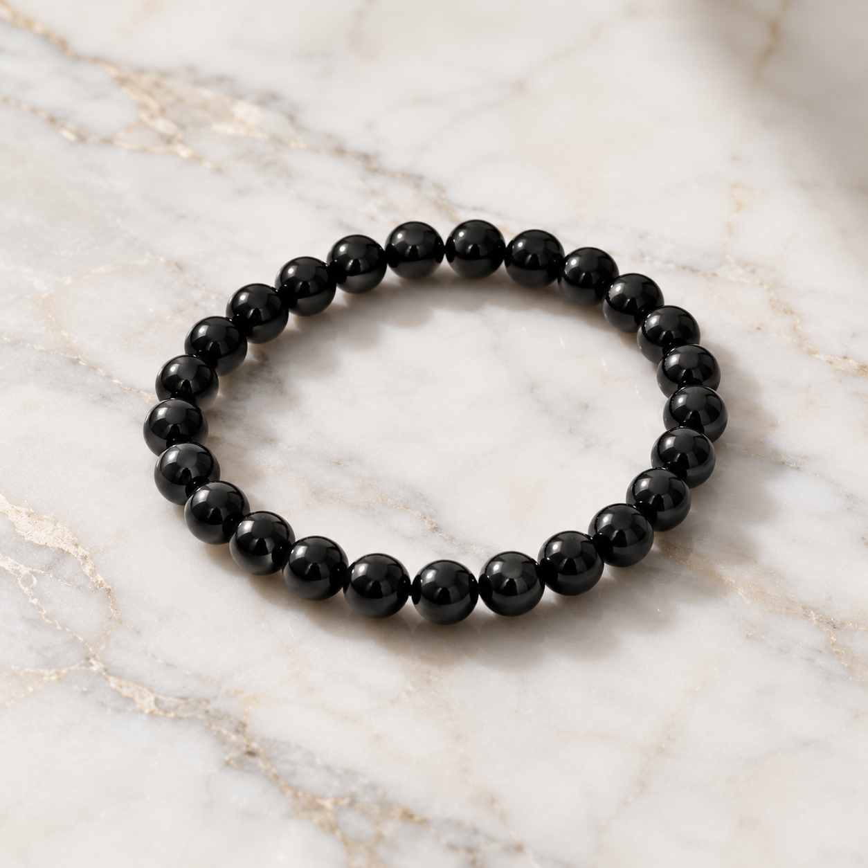 Black Tourmaline Crystal Bracelet 2