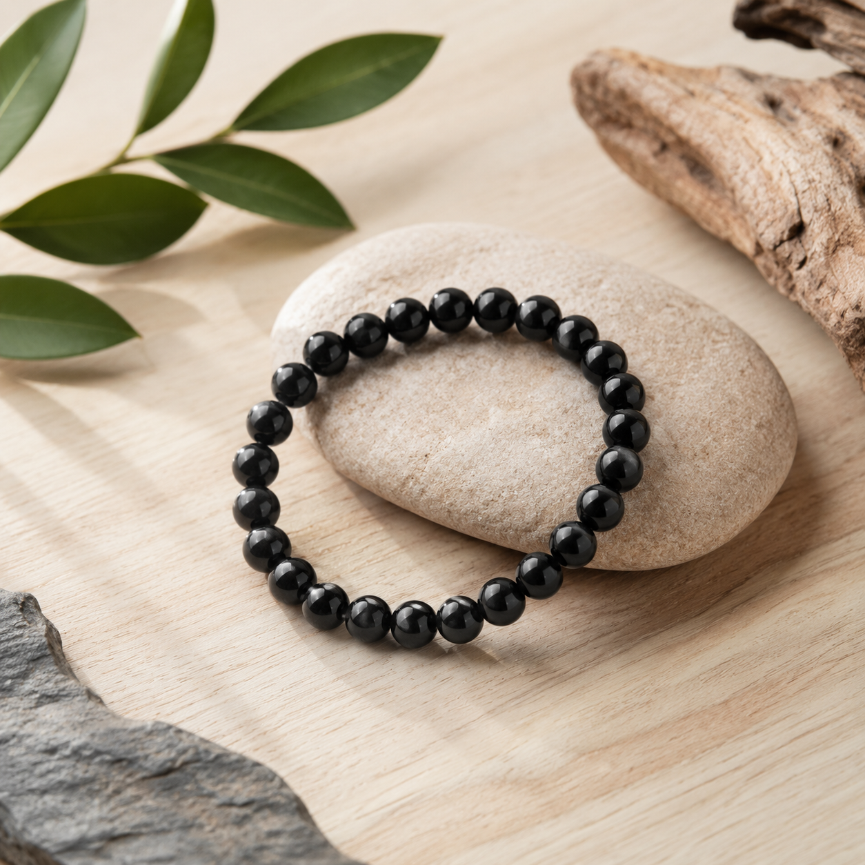 Black Tourmaline Crystal Bracelet 4