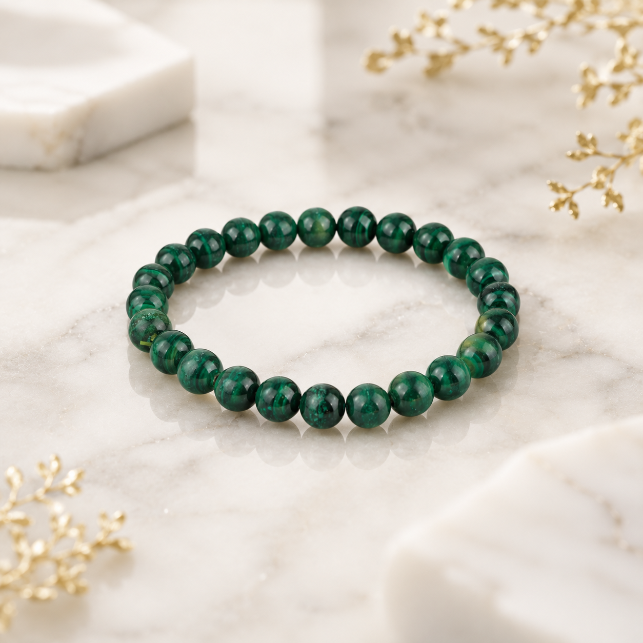 Malachite Crystal Bracelet 4