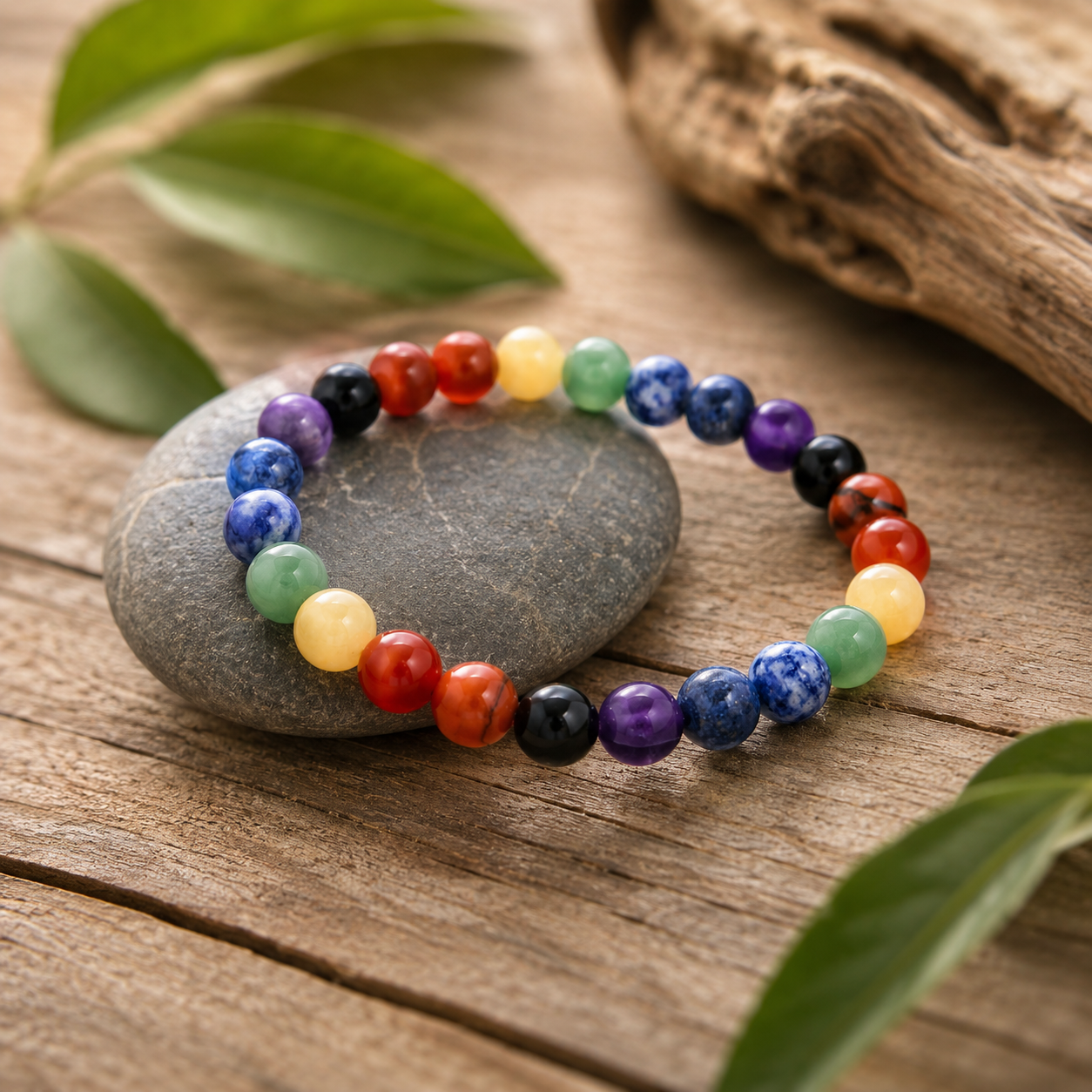 Seven Chakra Crystal Bracelet 2