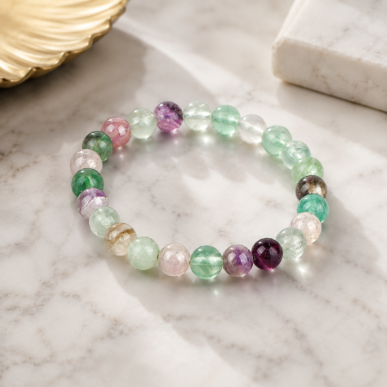 Fluorite Crystal Bracelet 4