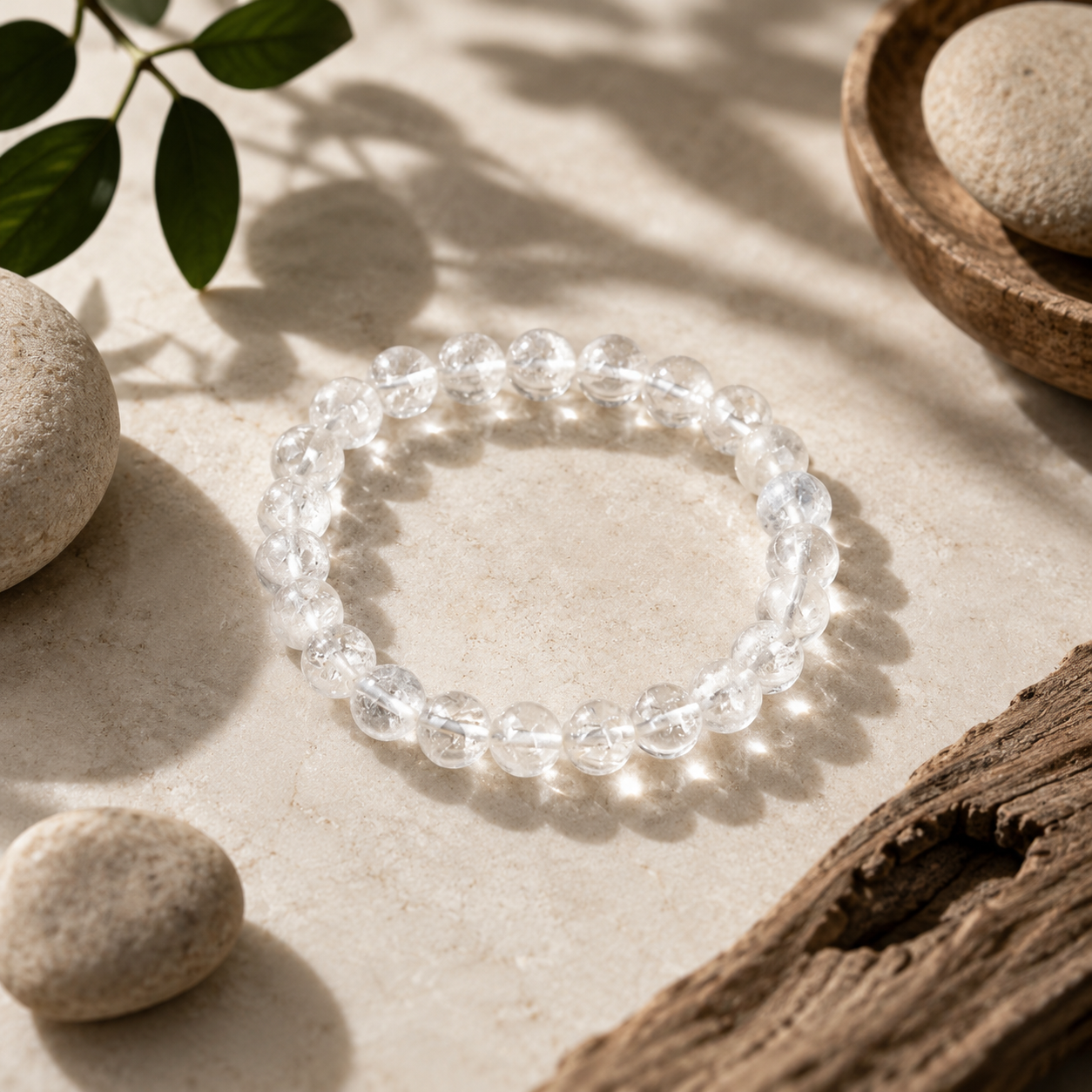 Clear Quartz Crystal Bracelet 4