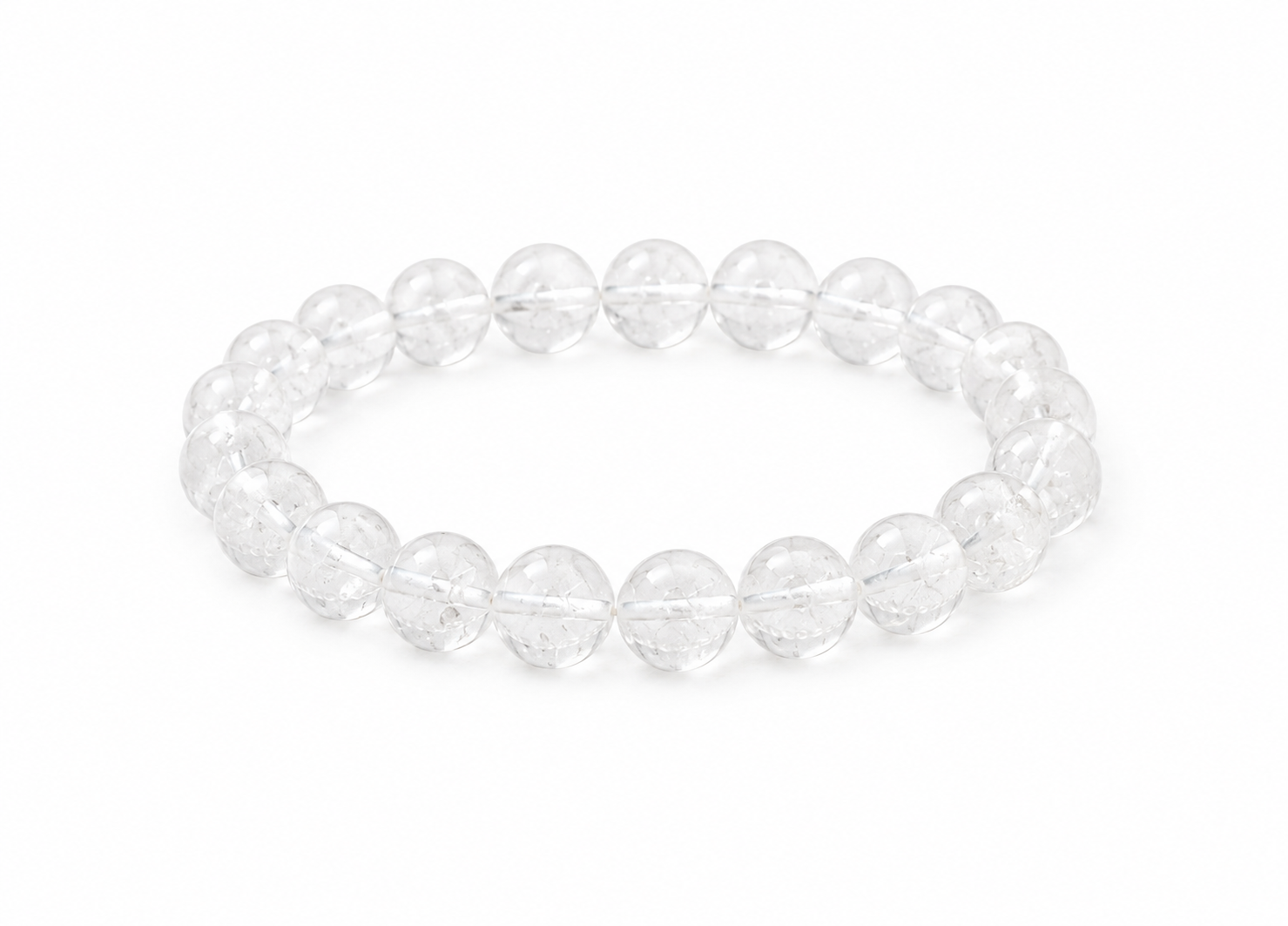 Clear Quartz Crystal Bracelet
