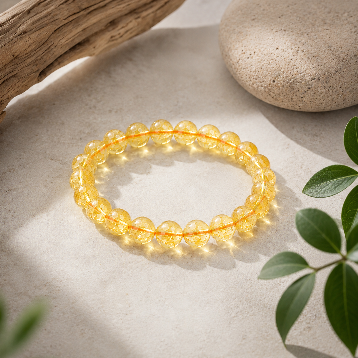 Citrine Crystal Bracelet 3