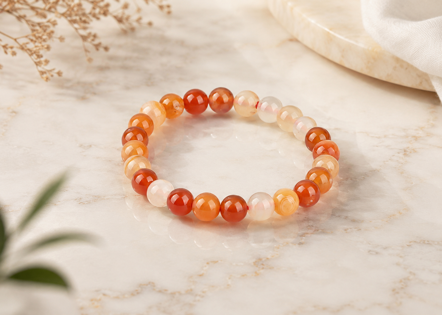 Carnelian Crystal Bracelet 4