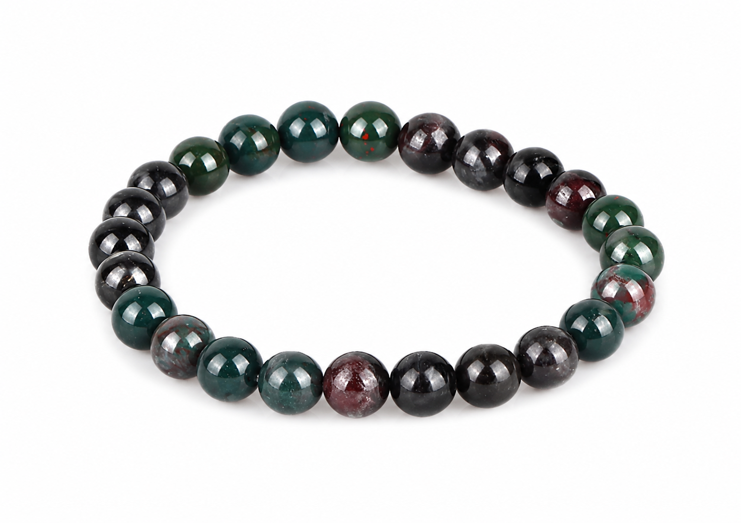 Bloodstone Crystal Bracelet