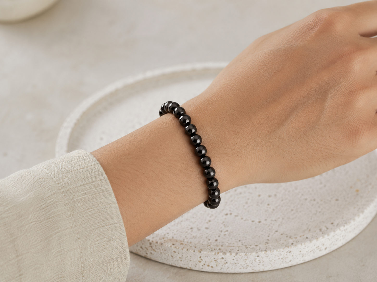 Black Onyx Crystal Bracelet 2