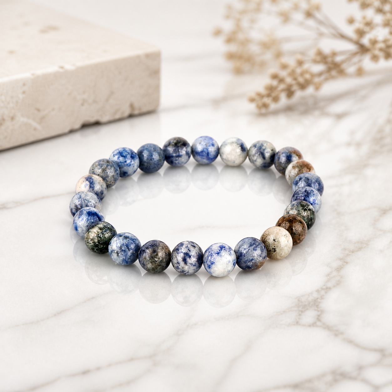 Sodalite Crystal Bracelet 4
