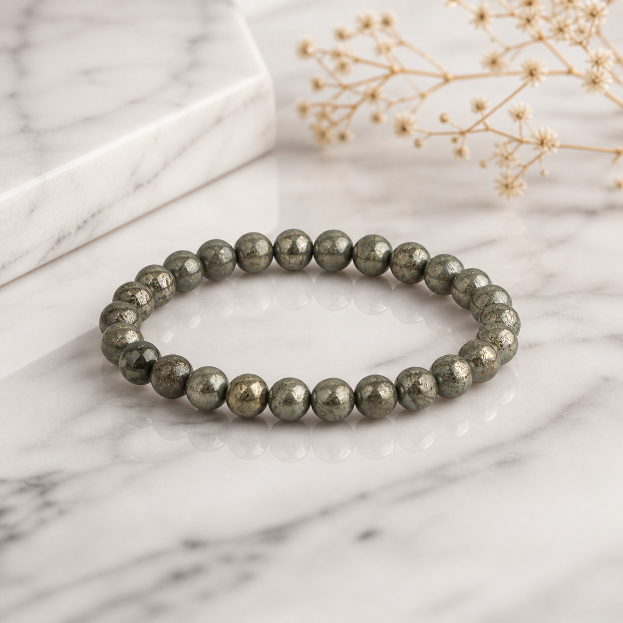 Pyrite Crystal Bracelet 4
