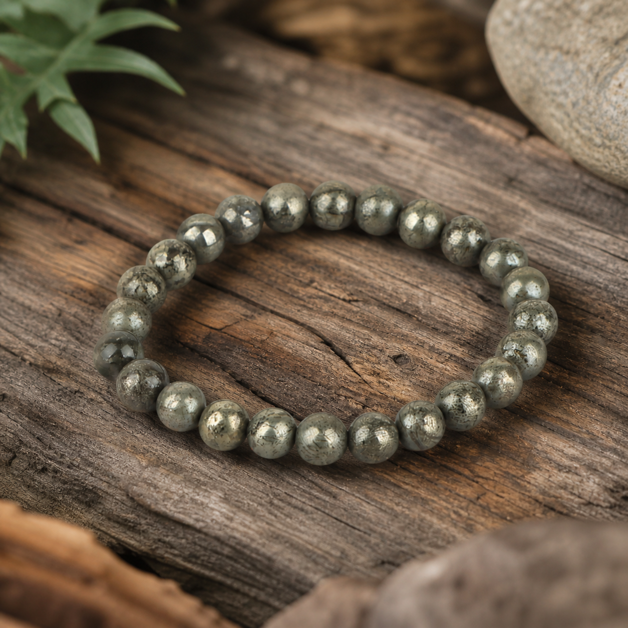 Pyrite Crystal Bracelet 3