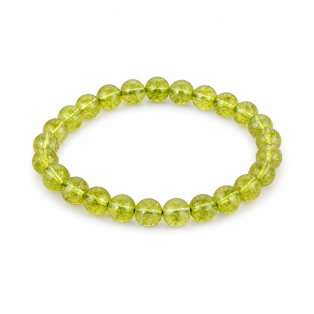 Peridot Crystal Bracelet