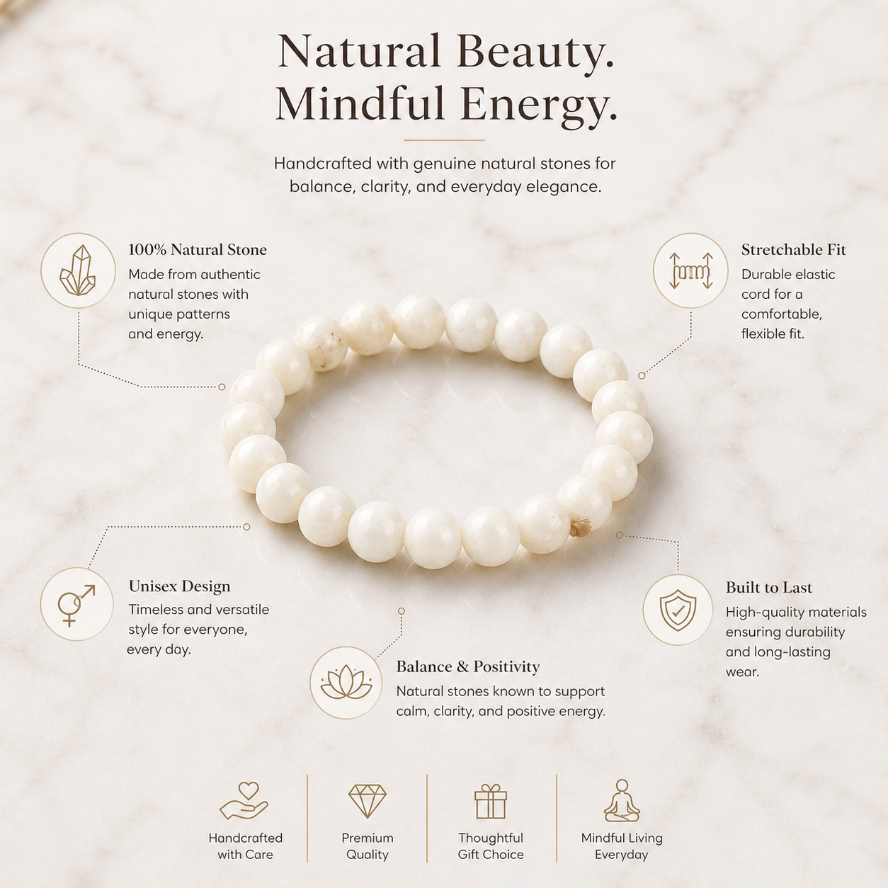 Selenite Crystal Bracelet 2