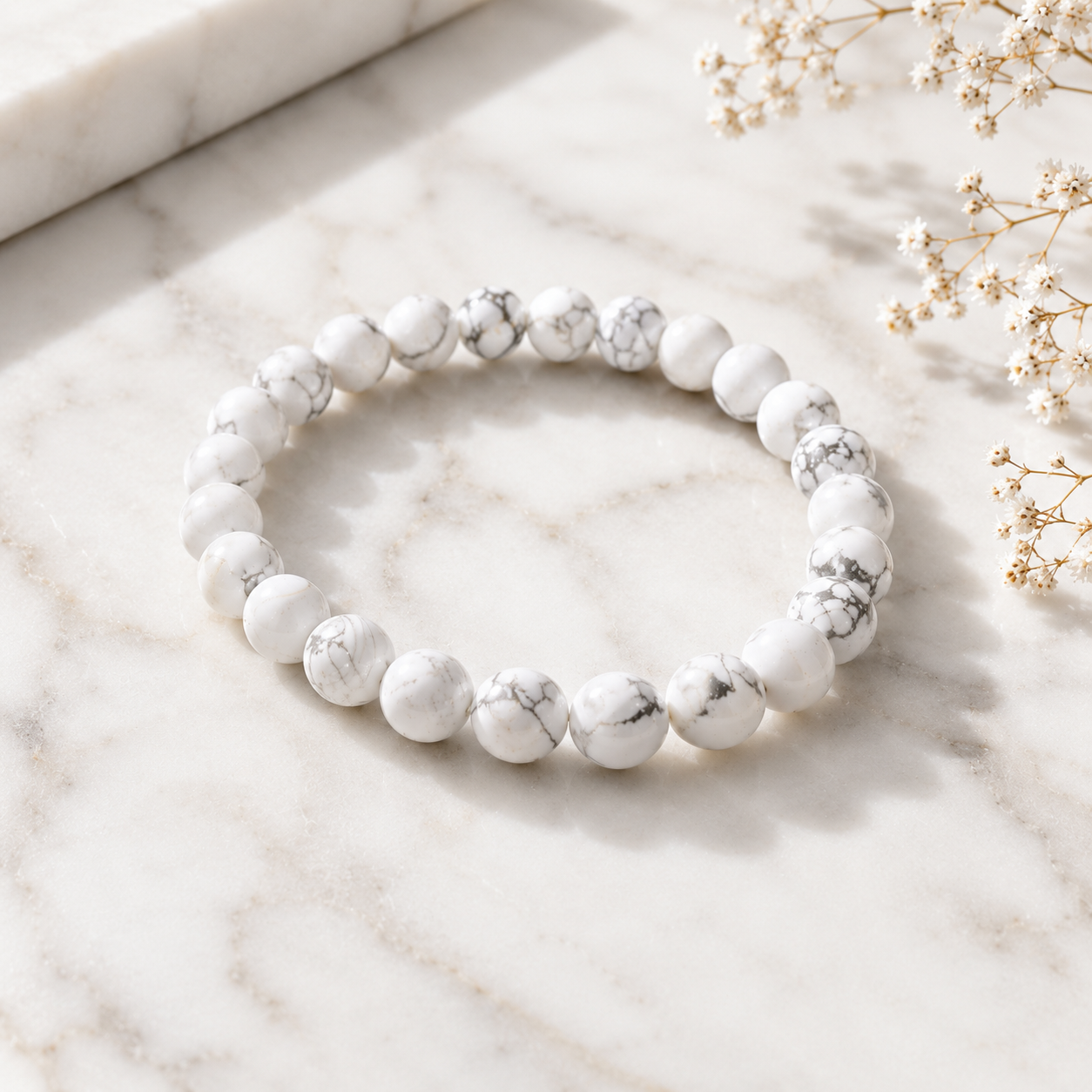 Howlite Crystal Bracelet 4