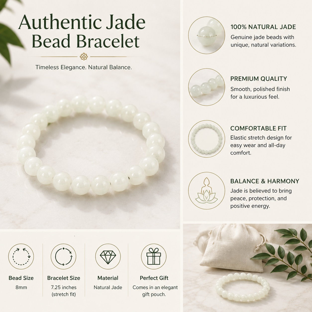 Jade Crystal Bracelet 2