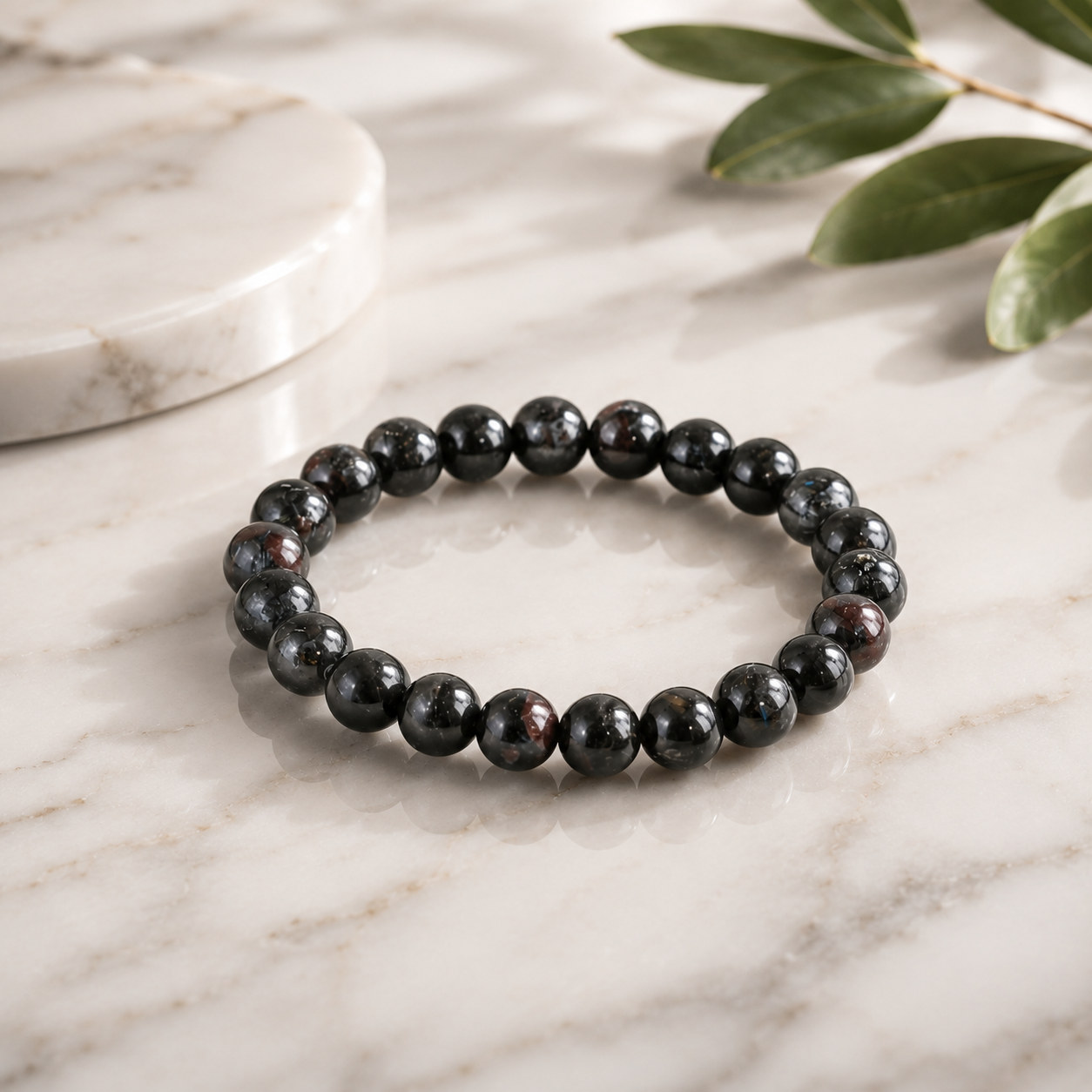 Garnet Crystal Bracelet 4